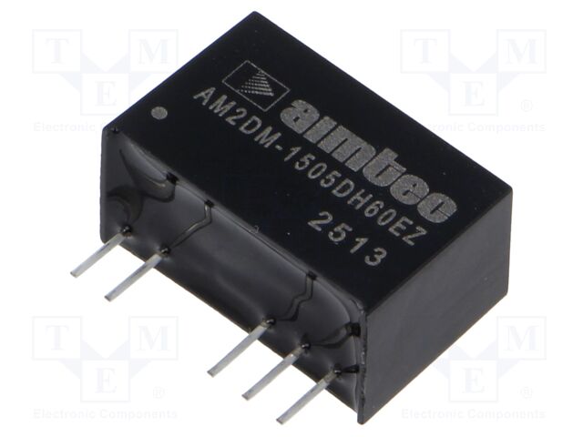 Converter: DC/DC; 2W; SIP7; AM2DM-EZ