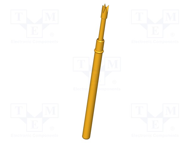 Test needle; Operational spring compression: 4mm; 5A; Ø: 1.3mm