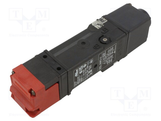 Safety switch: key operated; D4SL-N; 2NC/1NO+2NC/1NO; IP67; 24VDC