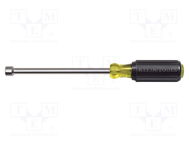 Screwdriver: standard; 6-angles socket; HEX 7/16"; magnetic