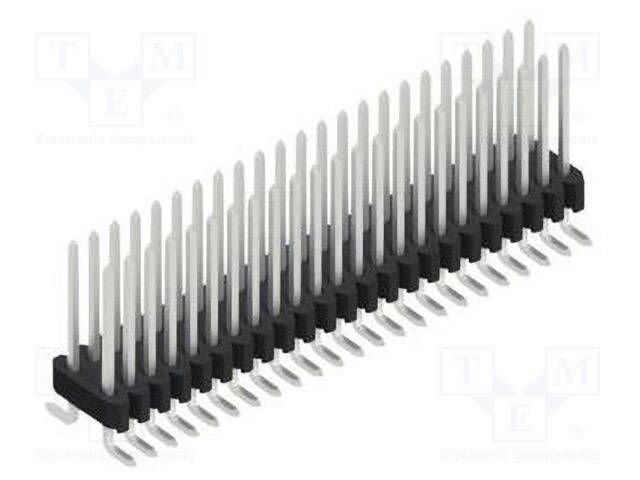 Connector: pin strips; pin header; male; PIN: 46; 1.27mm; SMT; 2x23