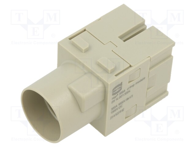 Connector: HDC; module; male; Han-Modular®,Han® 300A module; 300A
