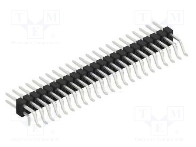 Connector: pin strips; pin header; male; PIN: 46; 2.54mm; SMT,THT