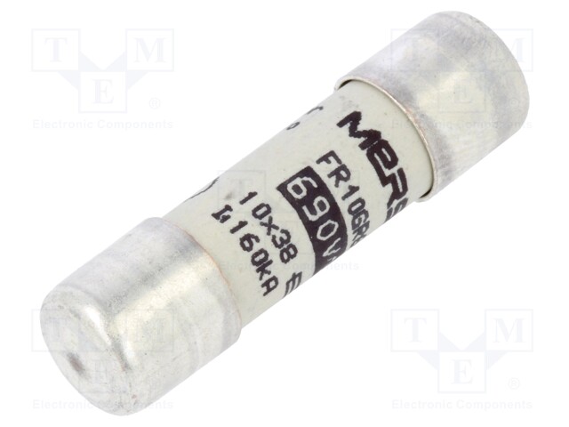 Fuse: fuse; gR,ultra rapid; 16A; 690VAC; 10x38mm
