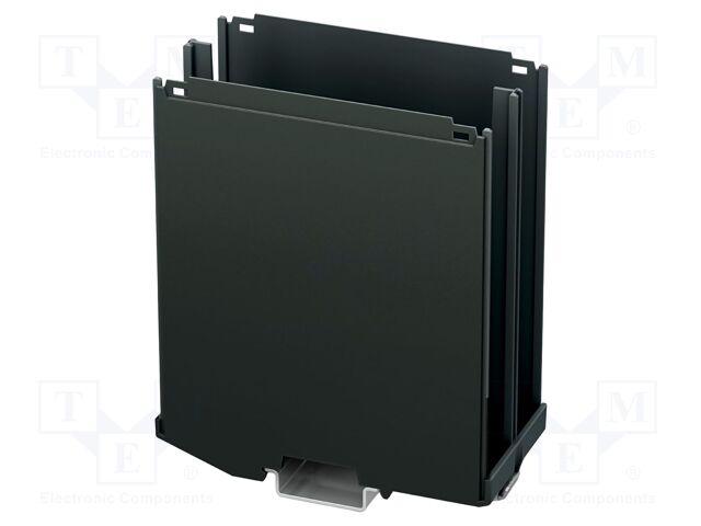 Enclosure base; with terminals; black; UL94V-0; ICS50; X: 108.35mm