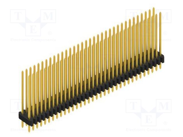 Connector: pin strips; pin header; male; PIN: 68; 1.27mm; THT; 2x34
