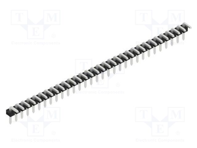 Connector: pin strips; pin header; male; PIN: 31; 2.54mm; THT; 1x31