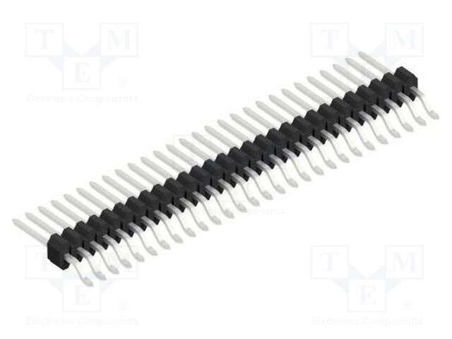 Connector: pin strips; pin header; male; PIN: 28; 1.27mm; SMT; 1x28