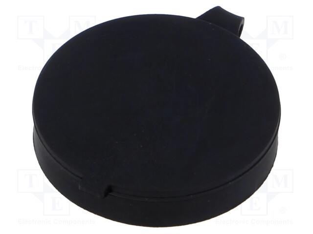 Protection cover; for panel mounting,rear side nut; 1÷10mm