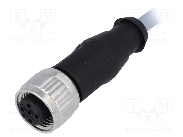 Plug; M12; PIN: 3; female; A code-DeviceNet / CANopen; 1.5m; cables
