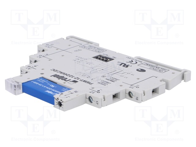 Timer; 0,1s÷10days; triac; 250VAC/1A; 24VAC; 24VDC; DIN; -20÷55°C