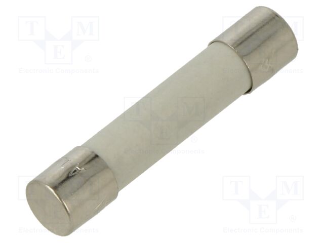 Fuse: fuse; ultra rapid; 1A; 500VAC; ceramic,cylindrical; A12FA