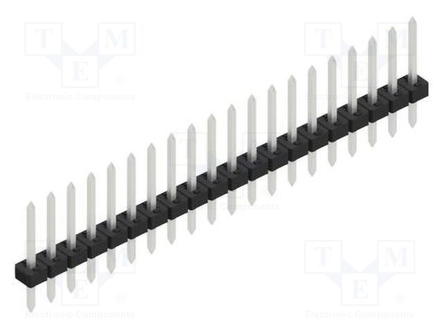 Connector: pin strips; pin header; male; PIN: 20; 2mm; THT; 1x20