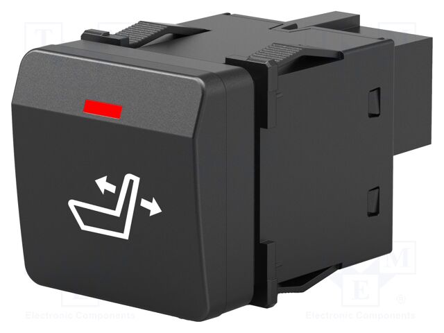 Switch: push-button; Pos: 2; SPST-NO; 0.05A/12VDC; OFF-(ON); 09