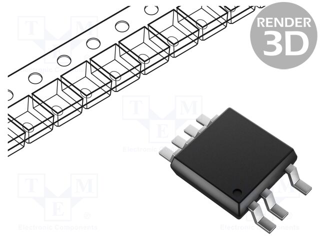 IC: PMIC; AC/DC switcher,SMPS controller; Uin: 85÷265V; SO8