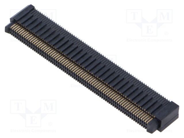 Connector: PCB to PCB; male; PIN: 150; 0.8mm; ERM8; gold-plated; SMT