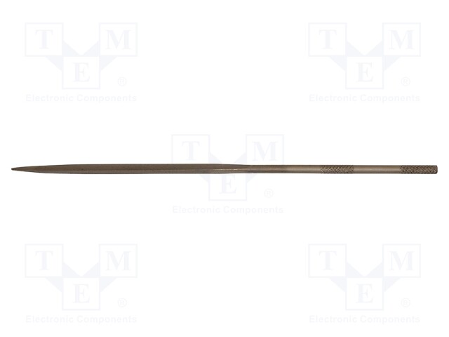 File; triangle; 140mm