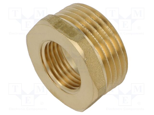 Male-female,reductive; max.6bar@<90°C,max.16bar@10°C÷30°C