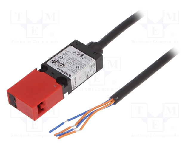 Safety switch: key operated; Series: XCSMP; Contacts: NC + NO