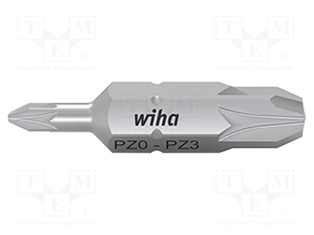 Screwdriver bit; Pozidriv®; PZ0,PZ3; 10pcs; double