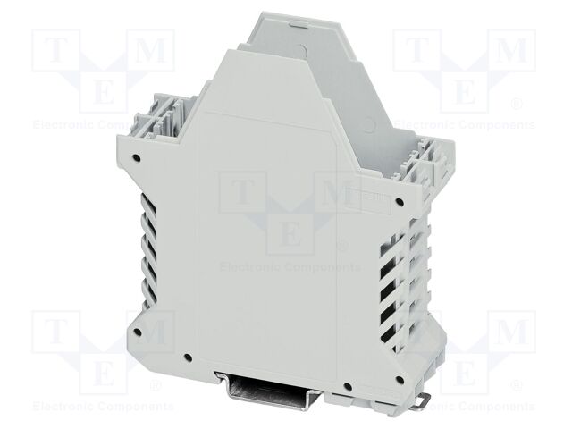 Enclosure base; grey; UL94V-0; ME 35; for DIN rail mounting