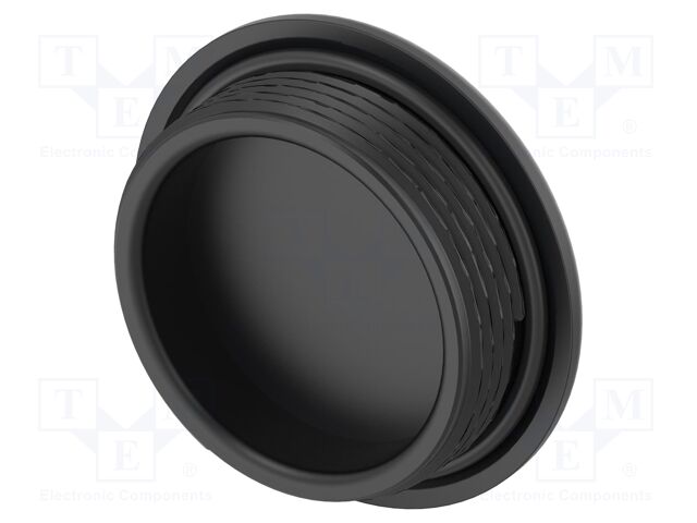 Stopper; polyamide; black; IP68; Entrelec; Gland: PG29; 10mm