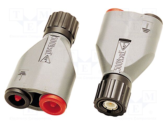 Adapter BNC; BNC male; 50Ω