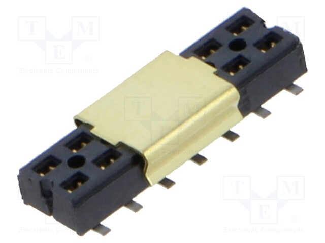 Connector: PCB to PCB; female; PIN: 14; 2mm; CLT; gold-plated; SMT
