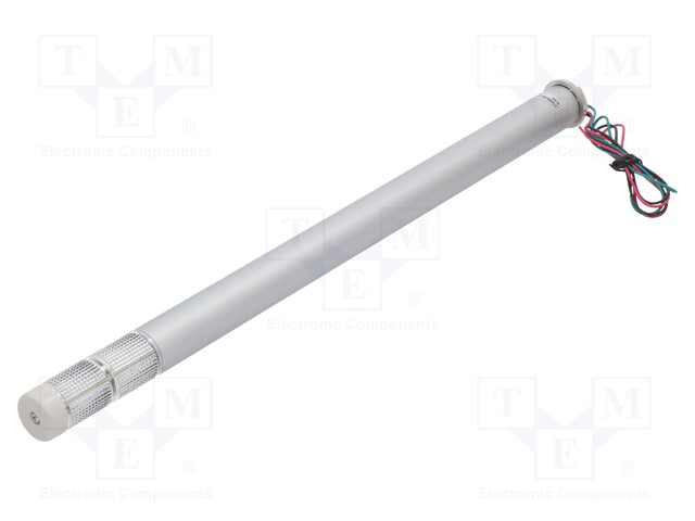 Signaller: signalling column; continuous light; Usup: 24VDC; LED