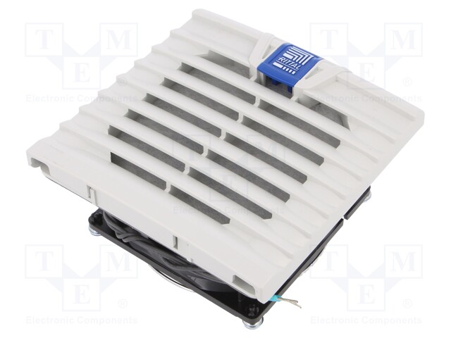 Fan: AC; fan tray; 230VAC; 25m3/h; 43dBA; IP54; Colour: white