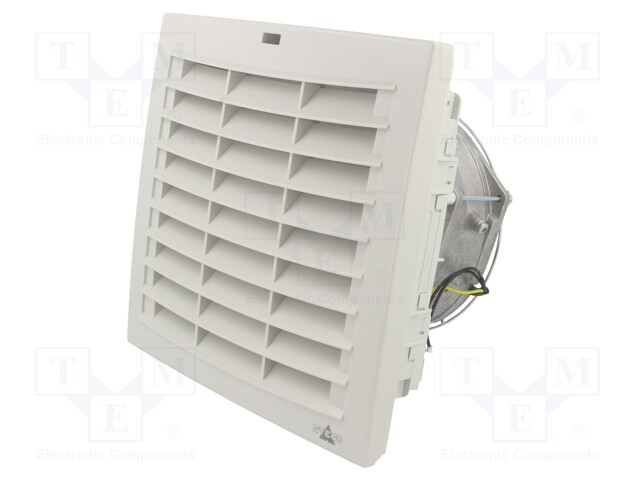 Fan: AC; axial; 115VAC; 215x142x176mm; 204m3/h; 58dBA; ball bearing