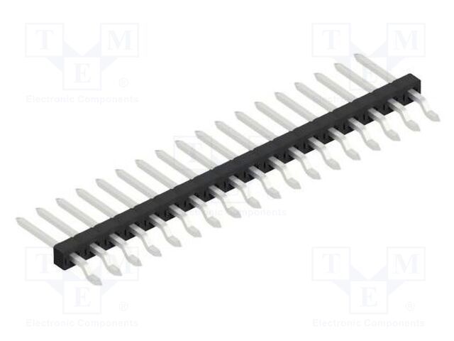 Connector: pin strips; pin header; male; PIN: 18; 2mm; SMT; 1x18
