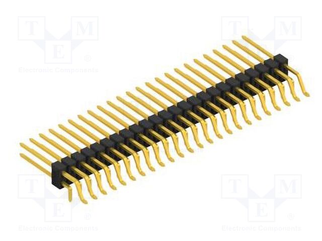 Connector: pin strips; pin header; male; PIN: 48; 2.54mm; SMT,THT