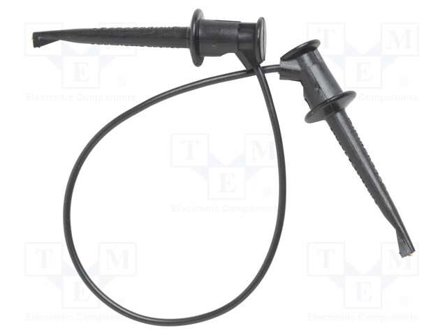 Test lead; 60VDC; 30VAC; 5A; Len: 0.2032m; black; Insulation: nylon