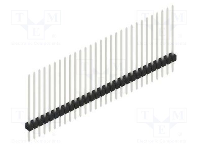 Connector: pin strips; pin header; male; PIN: 29; 2.54mm; THT; 1x29