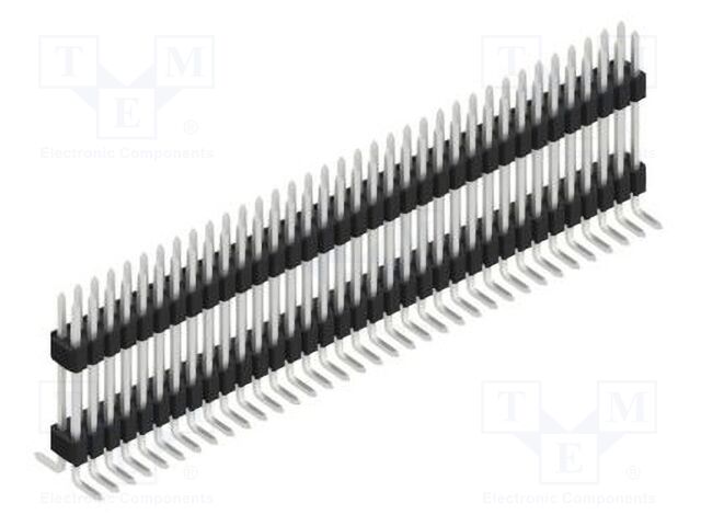 Connector: pin strips; pin header; male; PIN: 70; 1.27mm; SMT; 2x35