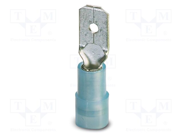 PA; non-insulated; Body: blue; Tip: flat