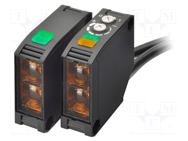 Sensor: photoelectric; Range: 40m; SPDT; DARK-ON,LIGHT-ON; 3A
