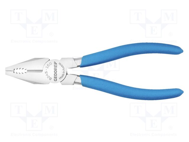 Pliers; universal; induction hardened blades; 161mm; universal