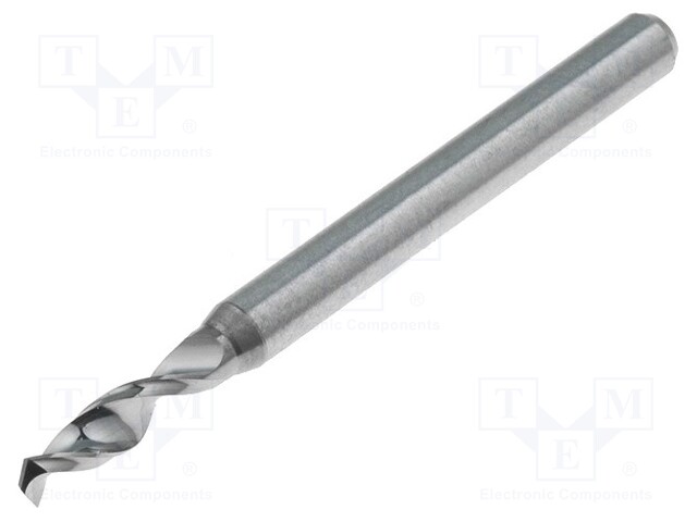 Drill bit; PCB; Ø: 2.5mm; L: 38.2mm; 1/8" (3,175mm)