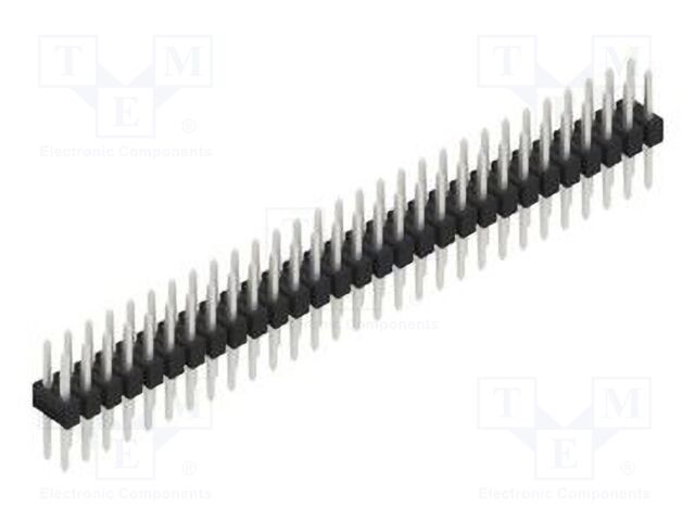 Connector: pin strips; pin header; male; PIN: 58; 2.54mm; THT; 2x29