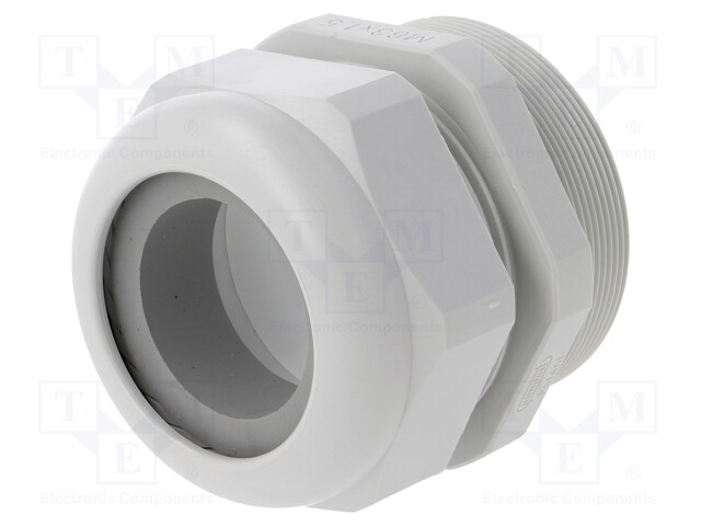 Cable gland; with long thread; M63; IP68; Mat: polyamide; UL94V-0