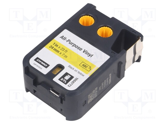 Tape; Width: 24mm; Colour: yellow; Character colour: black; L: 7m