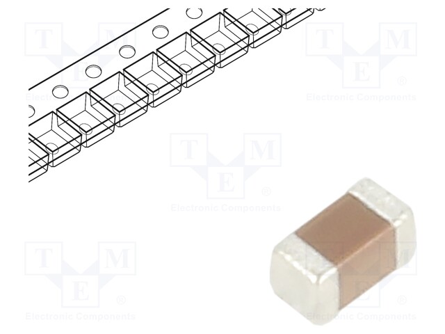 Capacitor: ceramic; 470nF; 50VDC; X7R; ±10%; SMD; 0603