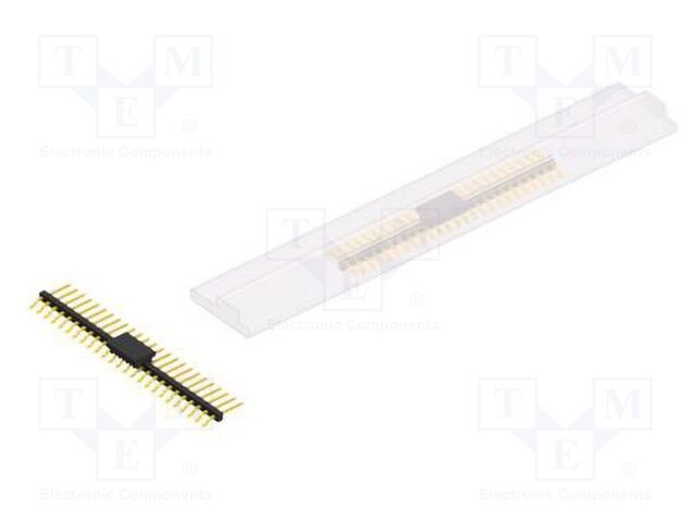 Connector: pin strips; pin header; male; PIN: 25; 2mm; SMT; 1x25