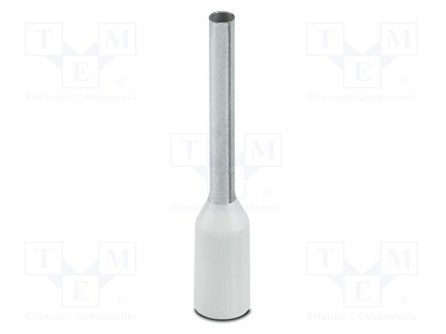 Tip: bootlace ferrule; insulated; copper; 0.5mm2; Bit len: 10mm