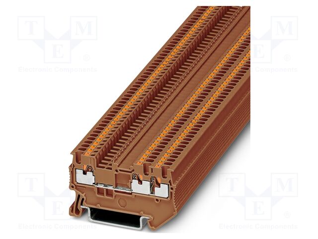 Splice terminal: rail; PT; PA; L: 30.5mm; terminals: 3; W: 3.5mm