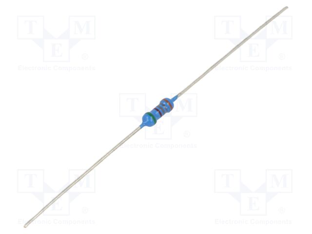 Resistor: metal film; THT; 38.8kΩ; 250mW; ±0.5%; MFR; 250V; 10ppm/°C