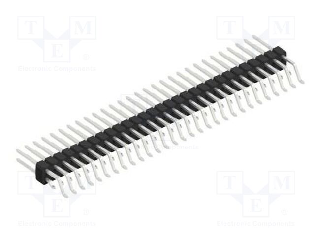 Connector: pin strips; pin header; male; PIN: 58; 2.54mm; SMT; 2x29