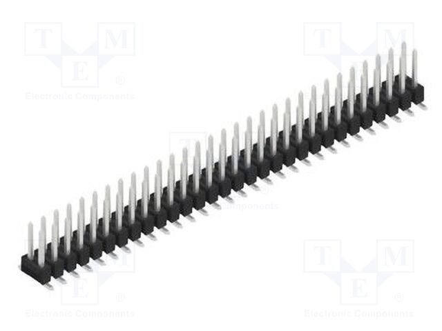 Connector: pin strips; pin header; male; PIN: 60; 2.54mm; SMT; 2x30